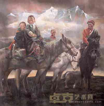 张国忠 出远门 150×150cm